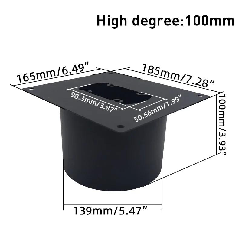 

Воздушный дизельный обогреватель основание монтажный кронштейн напольная пластина высота 75/100 мм модернизированный черный для Eberspacher Webasto Propex автомобиль грузовик фургон