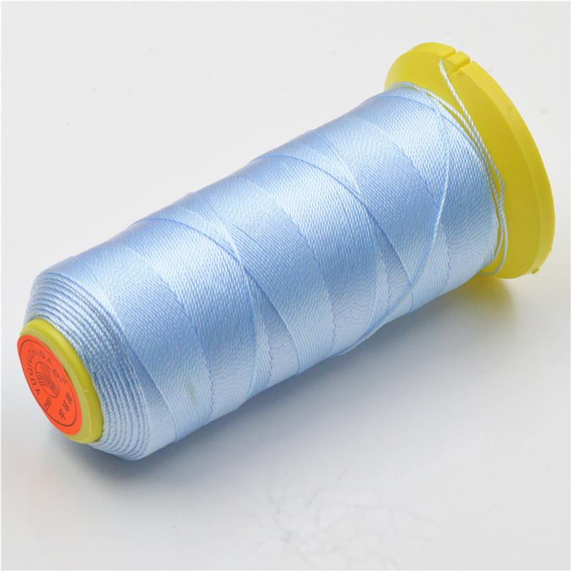 

Бренд Yuqiu, 6-рядный плетеный браслет-ожерелье своими руками, специальные нитки, нитки для швейной машины, профессиональные нитки для кисточек 3 shares небесно-голубой