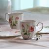 [Mug] Rose Garden Gold Rim Mug 2P