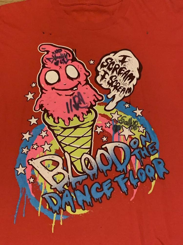 Blood on the Dance Floor I Scream Cotton Unisex Classic Size S-4XL T-shirt Unisex T-Shirt S