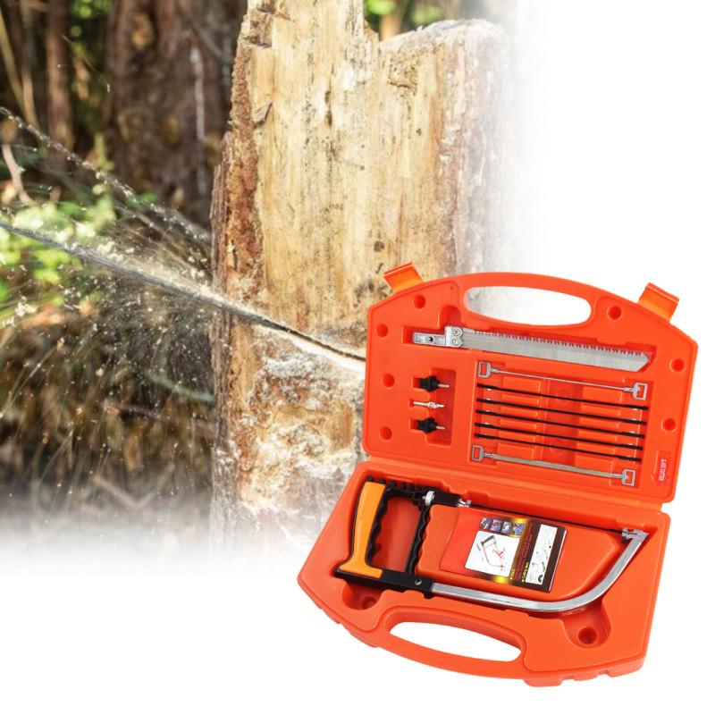 Multifunctional Mini Magic Saw Versatile Woodworking Tool Kit With Durable 65mn Blades