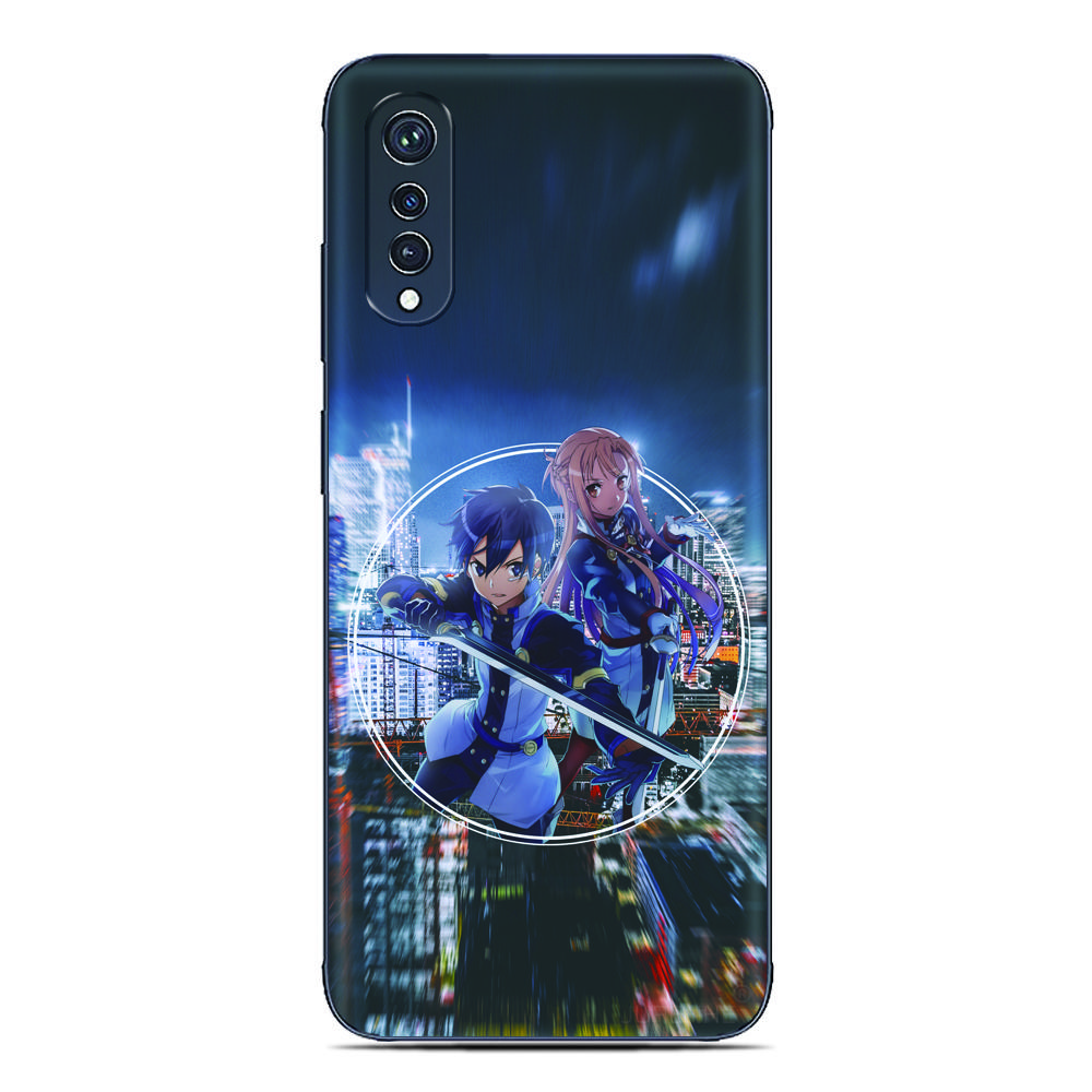 Anime Sword Art Back Cover for Sony Xperia 10 1 VII VI 5 II III IV V 2023 XZ5 XZ4 XZ3 XZ2 Compact XA1 XA2 TPU Soft Phone Case