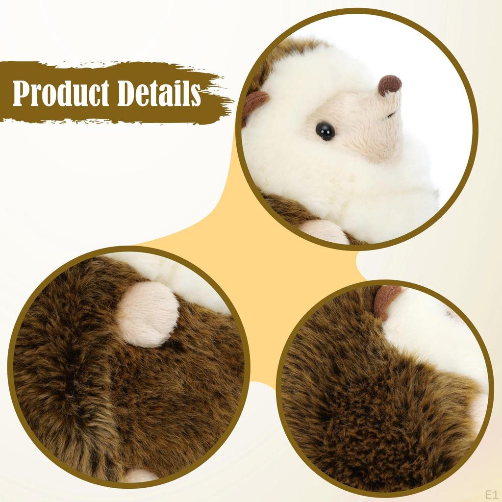 Hedgehog Stuffed Animal Doll Adorable Toy Snuggling Interactive,Realistic Cute