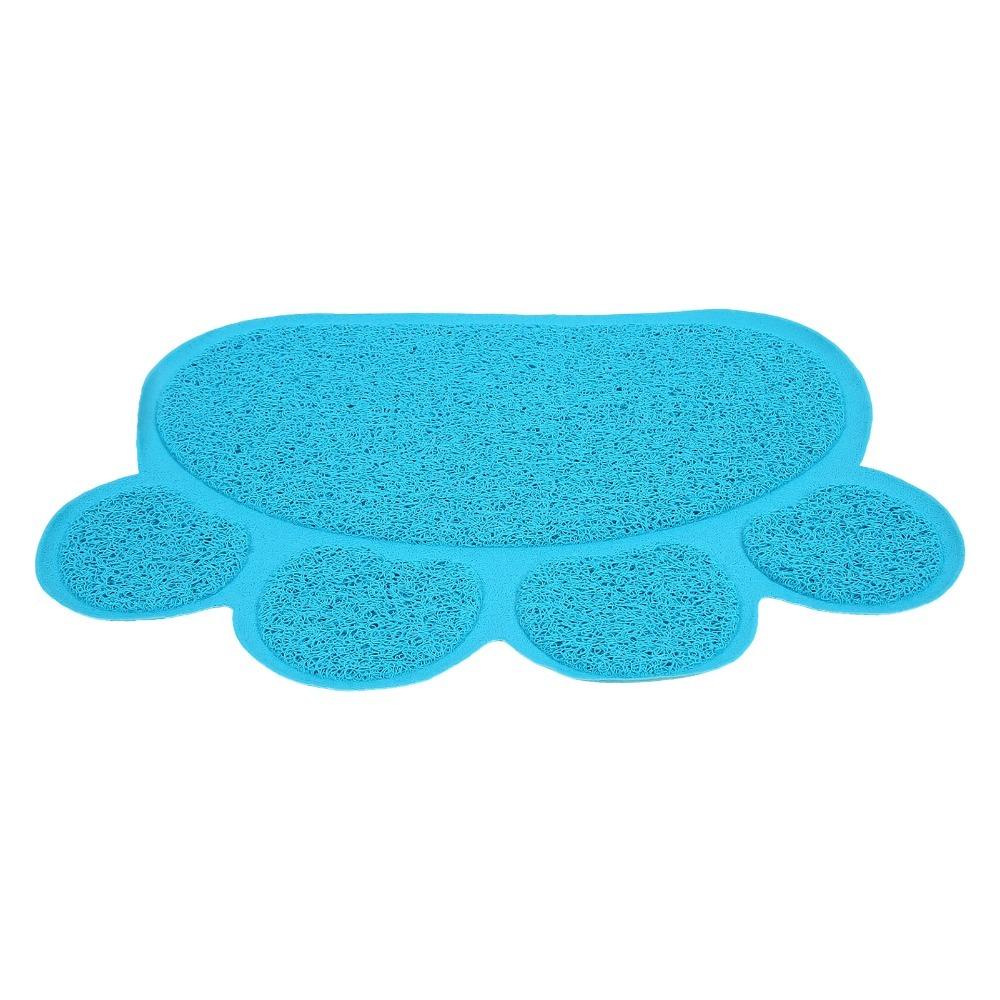 Waterproof Cat Litter Pad PVC Pet Food Placemat Durable Litter Box Mat Indoor Floor