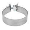 4in Exhaust Clamp Narrow Band Stainless Steel Muffler Clamp for Exhaust Pipes Mufflers Catalytic Converters