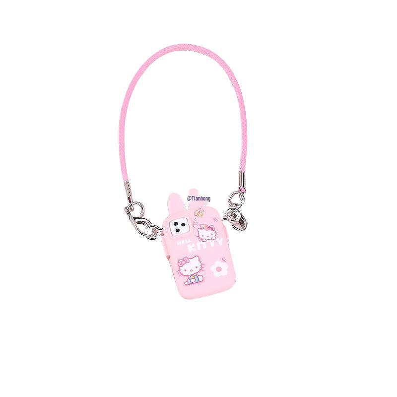 Puppenhaus Miniatur Bär Handyband Anhänger Zubehör mit Lala Stoffpuppe