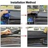 For Volkswagen VW Transporter T5 Caravell 2004-2015 Car Dashboard Cover Dash Mat Sunshade Carpet Interior Anti-UV Accessories