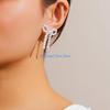 HX6F Bowknot Earrings Versatile Accessories Exquisite Bowknot Studs Earrings