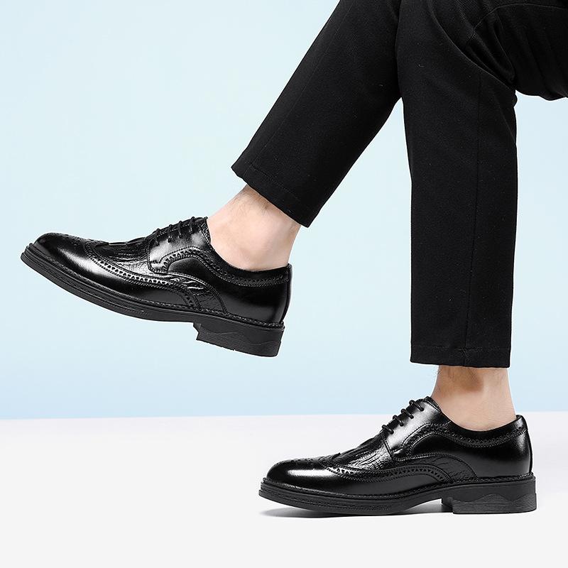 Кожаные туфли-броги — фото 3