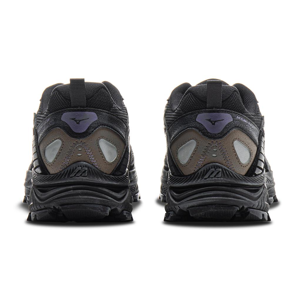 Mizuno Racer Trail Comfortable Shock Absorption Support Lightweight Breathable Low-Top Running Shoes Unisex Running Shoes Black D1GH223815
