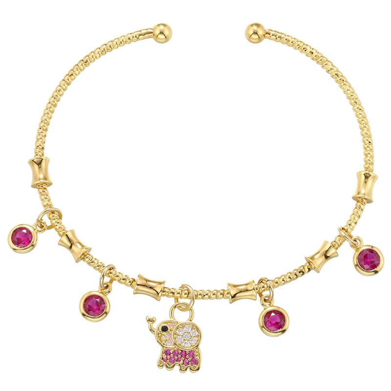 

Ветер Яркий Разноцветный Бриллиантовый Браслет с Бахромой Звезда Луна Слоненок Маленькая Круглая Бусина Ручные Украшения Женские