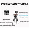 Metal Bar Chair Quality Modern Furniture Swivel High Chairs Nordic Counter Stool Bar Chair Large Luxury Art Design High Chairs