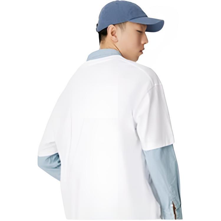 Li Ning Sports Life Collection SS22 T Shirt Unisex Standard White AHSS327-1