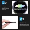 nwguq1 2Pcs Car Emblem Water Cup Pad Color Insulated Coasters Mat For Chevrolet Corvette Montana TrailBlazer Silverado Traverse Camaro