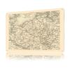 Vintage Map Mecklenburg Tinplate Poster Custom Wall Art Vintage Metal Signs Retro Tin Plaque for Room Decoration Bar Accessories