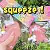 Large Light Changing Strawberry Squeeze Toy Creative Stress Relief Decompression Toy