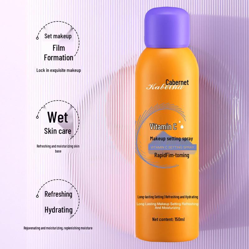Kabeina Vitamin C Long-Lasting Waterproof Setting Spray - Moisturizing & Sweatproof Hydration for Women. Kabeina Vitamin C Setting Spray