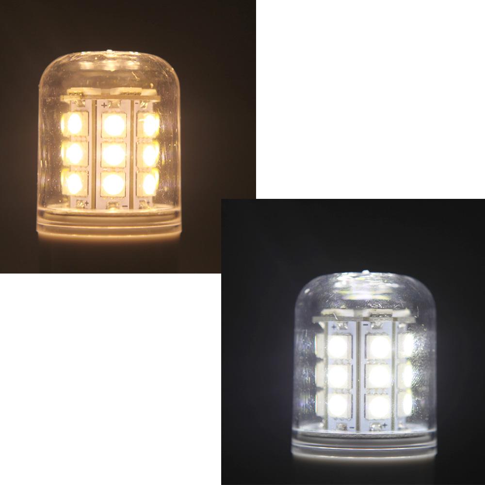 G9 5.5W 5050 SMD 27 LEDs Corn Light Lamp Bulb Energy Saving 360 Degree White 220-240V