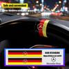 Car Interior Steering Wheel Marking Sticker For Mercedes Benz W205 C300 W203 W206 W108 W124 W126 W140 W168 W169 W176 W177 W204 W RR1