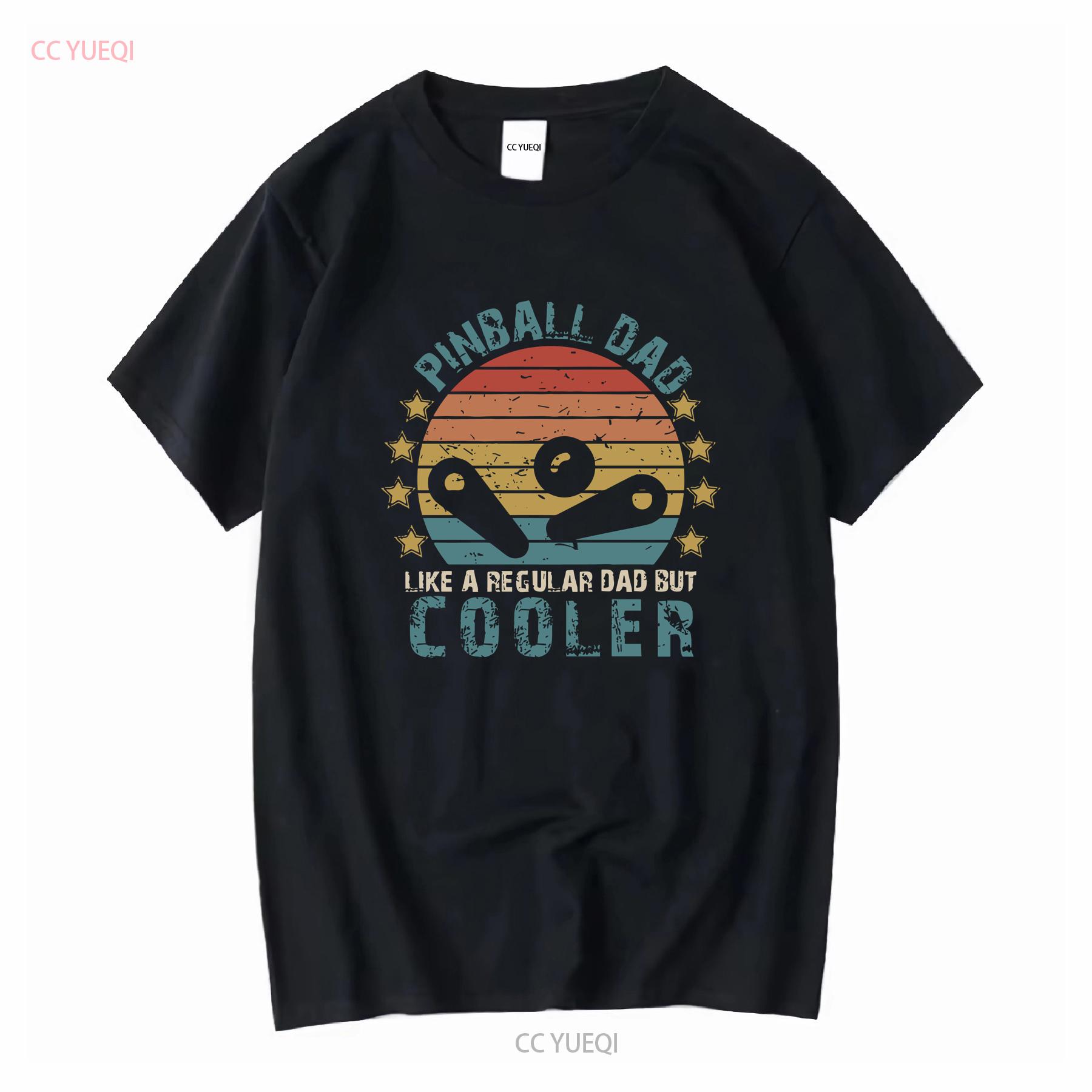 

Pinball Dad T Shirt Funny Flipper Retro Arcade Game for Player Machine Wizard This is the Way long or short sleeves vintage 4XL