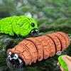 Remote Control Caterpillar Worm Mock Fake Insect Animal Toy RC Bug Prank Toy Novelty Electronic Pets Adults Party Toy Kids Gift