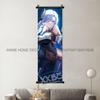 Game Genshin Impact Poster Sexy Anime Mona Home Decor Scroll Picture Sucrose Wall Art Decorative Hanging Painting Interior Mural