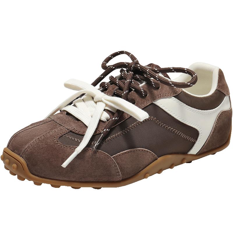 Belle Women's Retro Thin-Sole Trainer Sneakers