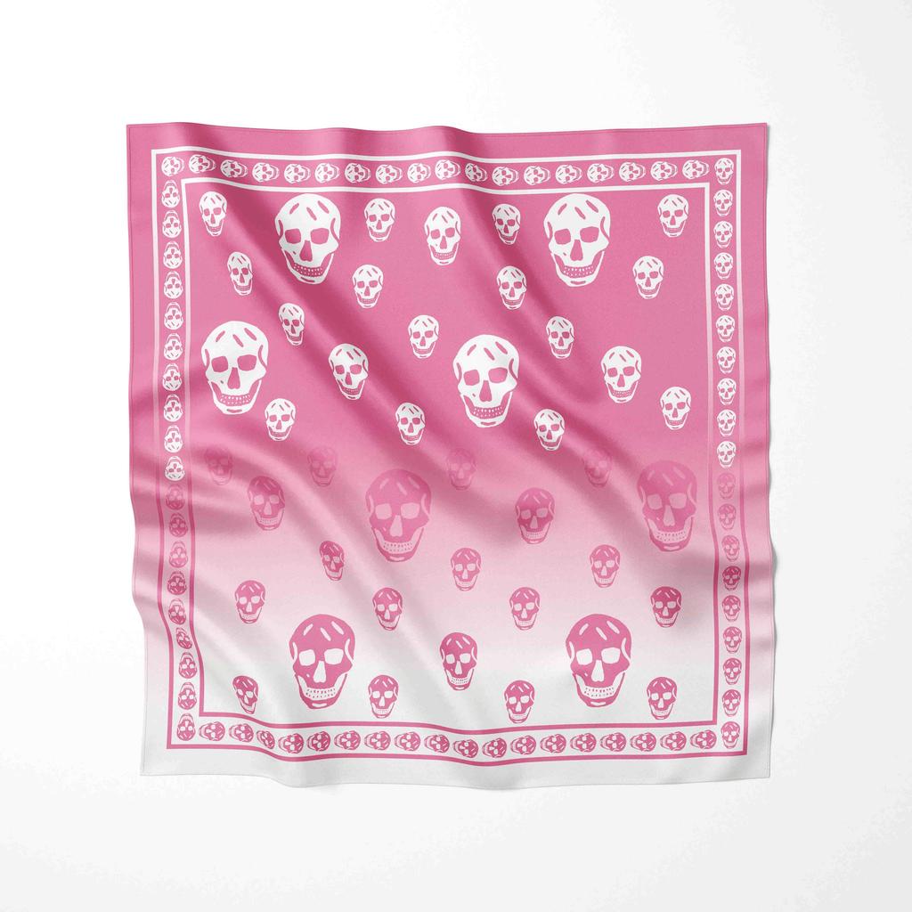 70CM*70CM Spring Women Polyester Chiffon Foulard Scarf  Fashion Foulard Printed Neck Tie Belt Hair Accessories