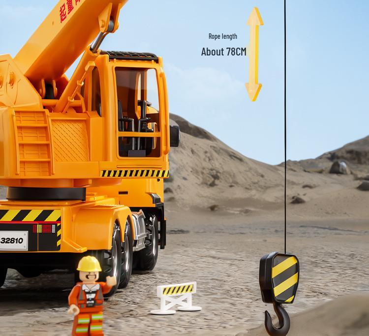 Lili Large Tower Crane Construction Vehicle Educational Toy for Boys