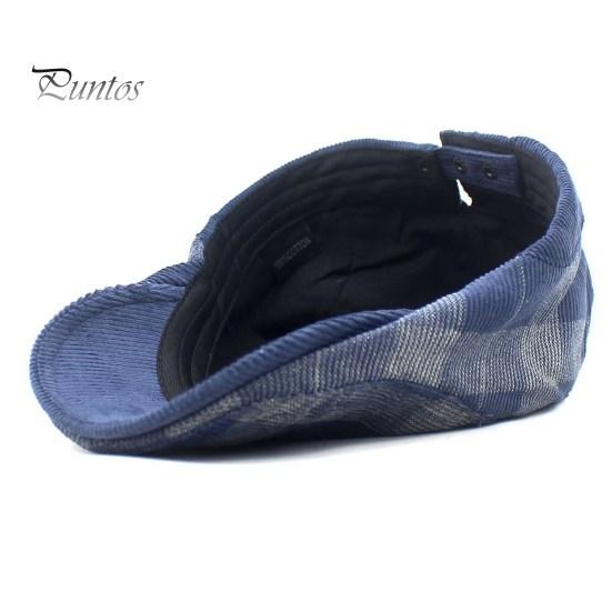 Driver Cap Newsboy Retro Plaid Thick Soft Breathable Keep Warm Cabbie Comfortable Autumn Winter Men Beret Flat Hat for Hunting
