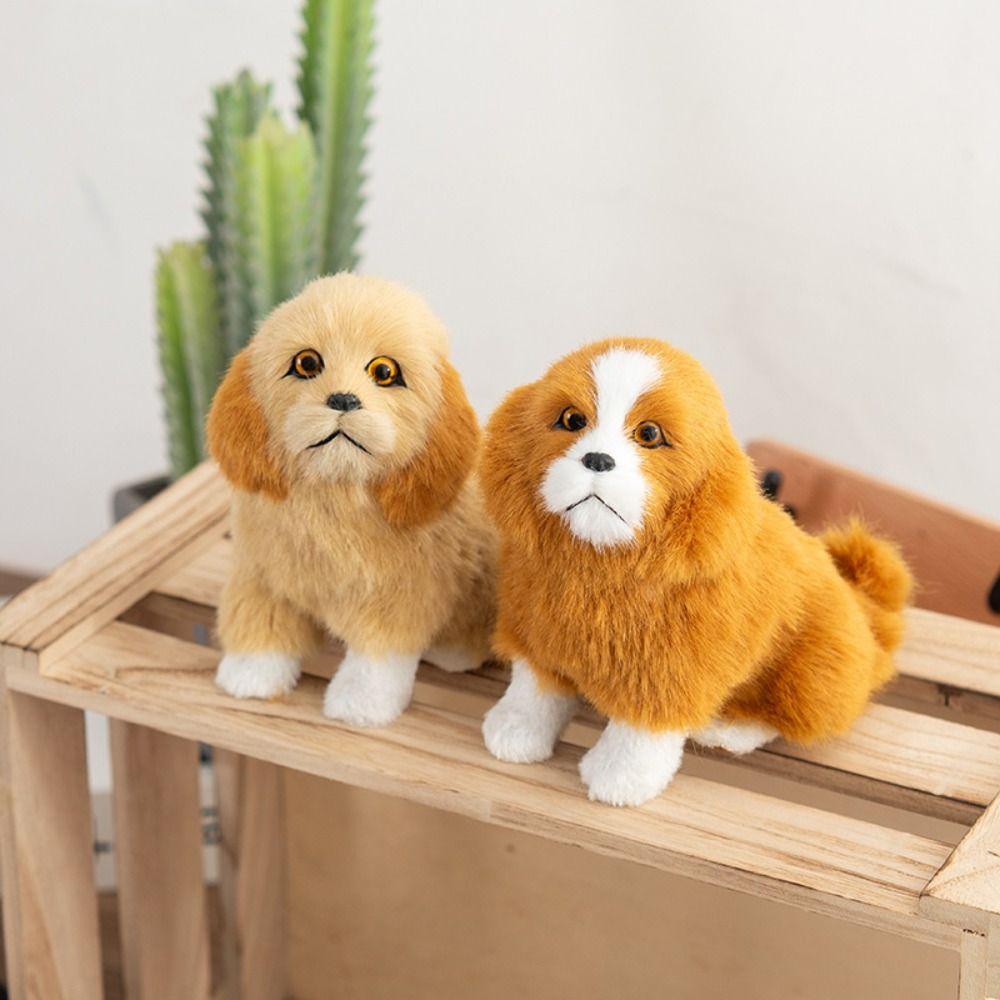 

Crouching Cute Dog Plush Doll Delicate Sheepdog Plush Pillow Simulation Dog Plush Toy Kids Gift Style 6
