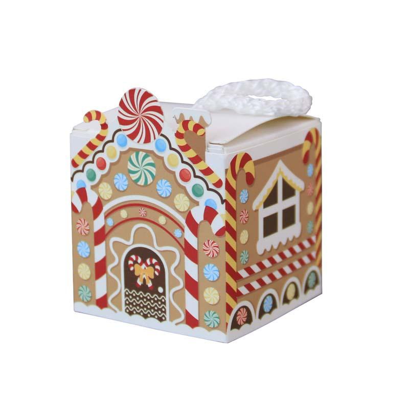 10/20pcs Gift Wrap Boxes Cookies Candy Boxes Christmas Tree Hanging Decorations Children Gifts Christmas New Year 2025