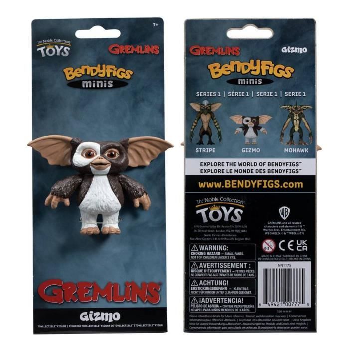 GREMLINS GIZMO MINI BENDYFIG BENDYFIGS NN1175