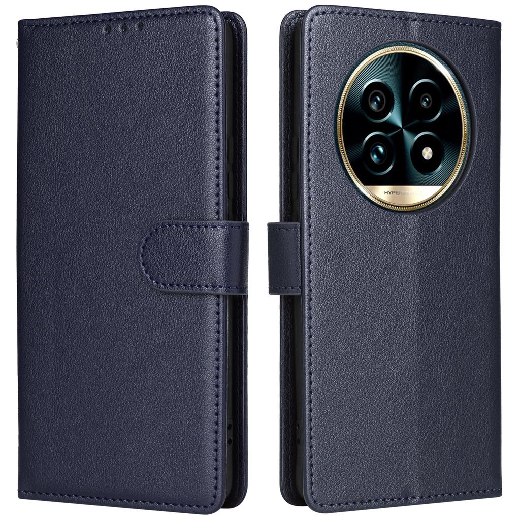 For Realme 13+ 5G/13 Pro+ 5G (Global)/(China)/13 Pro 5G (Global)/13 Pro 5G (China) Case Wallet Stand View PU Leather Phone Cover