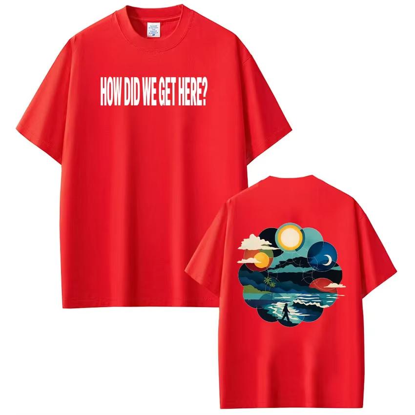 Singer Louis Tomlinson How Did I Get Here Tour 2026 Print Tshirt Unisex Women Vintage Tshirt Shortsleeved Casual Cotton Tshirts