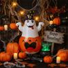 PVC Material Inflatable Pumpkin LED Light Inflatable Witch Hat  Holiday Decoration