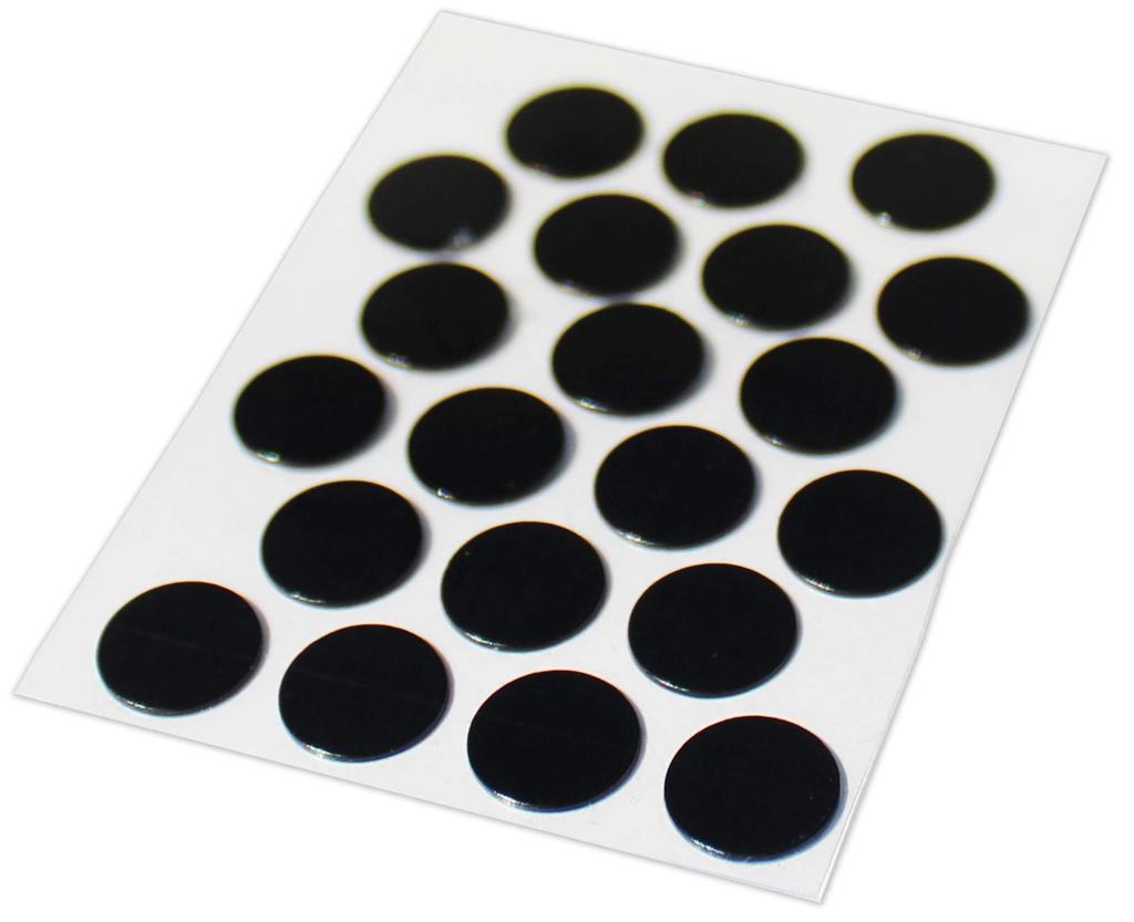 Be On Sole Type A Mouse Sole, 8mm Diameter, 21 Pieces, for Gaming Mouse Pro