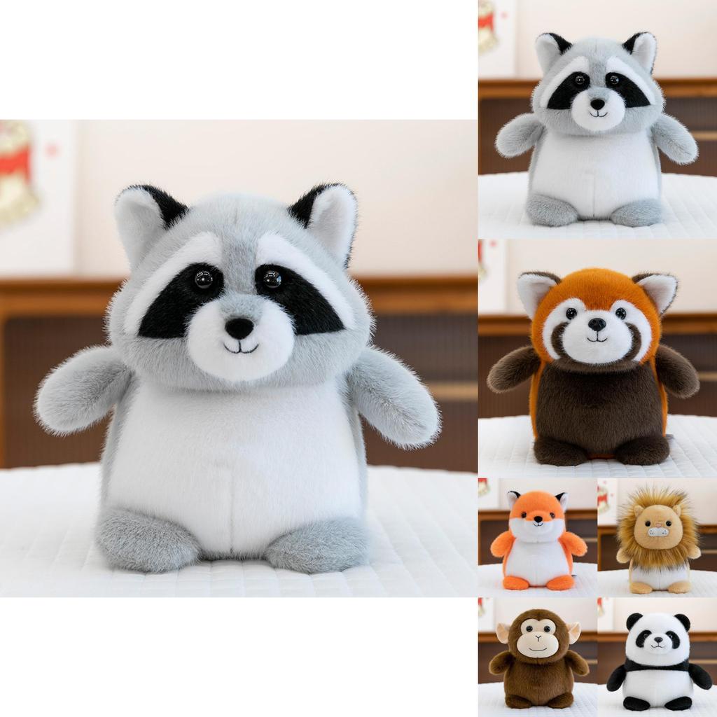 Adorable 8 Inch Plush Lion Toy Soft And Cuddly Stuffed Animal Gift For Kids