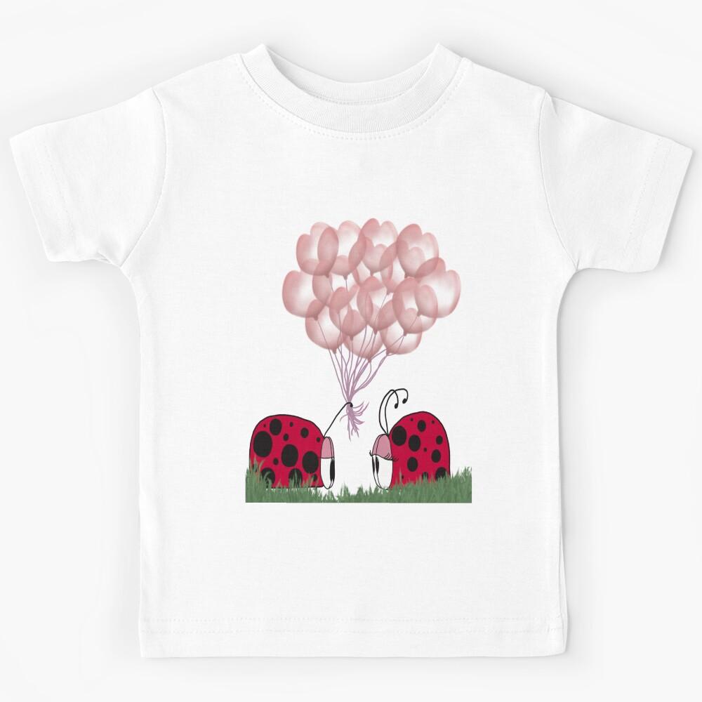 Will You Be Mine Ladybug Illustration Kids T-Shirt 150