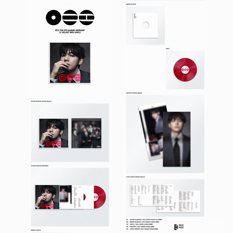 BTS ARIRANG Štandardný Vinyl