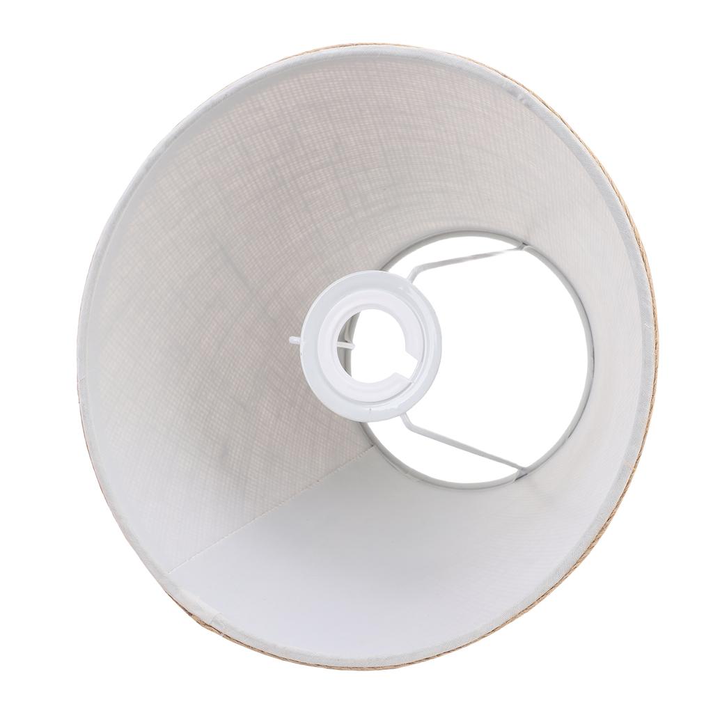 Table Lamp Fabric Lampshade Handcrafted Decorative E27 Lampshade for Home Hotel Bedroom Living Room