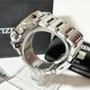Used CITIZEN Citizen Collection Eco Drive H500-S061091 Solar Silver Black Dial Men's Watch