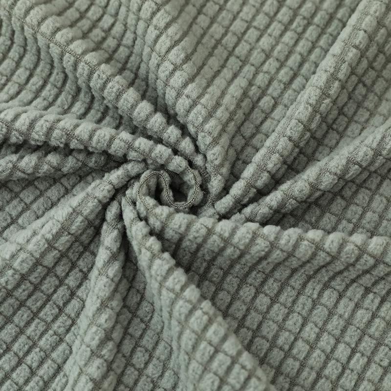 Universal Stretchy Knit Dining Chair Cover - Non-Slip, Thickened, Modern Design.
