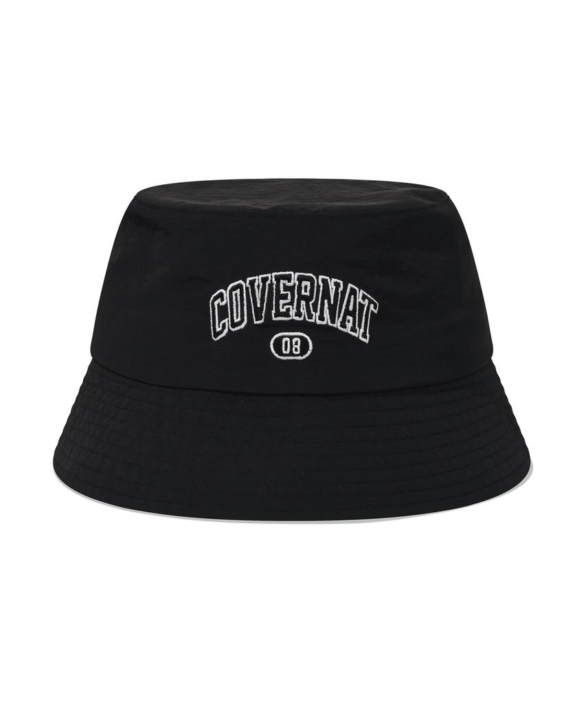 COVERNAT Arch Logo Bucket Hat Black