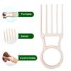 1/2/3Pcs Hair Brush Cleaner Rake Tool Easy Grip Handle Travel Size Hair Comb Cleaner Hair Styling Tool Maintenance Rake