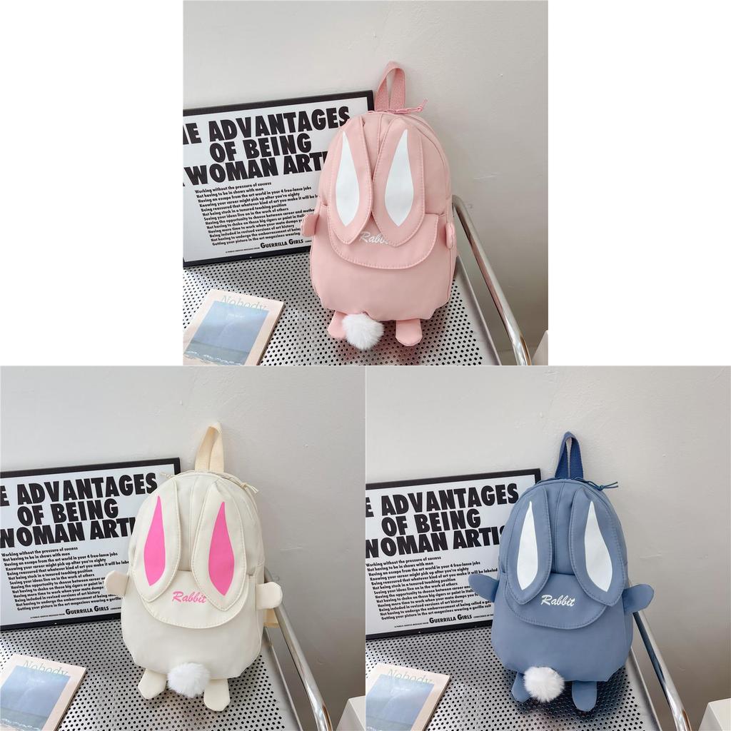 Cartoon Bunny Kids Backpack With Lightweight Insulation For Preschool Girls And Boys