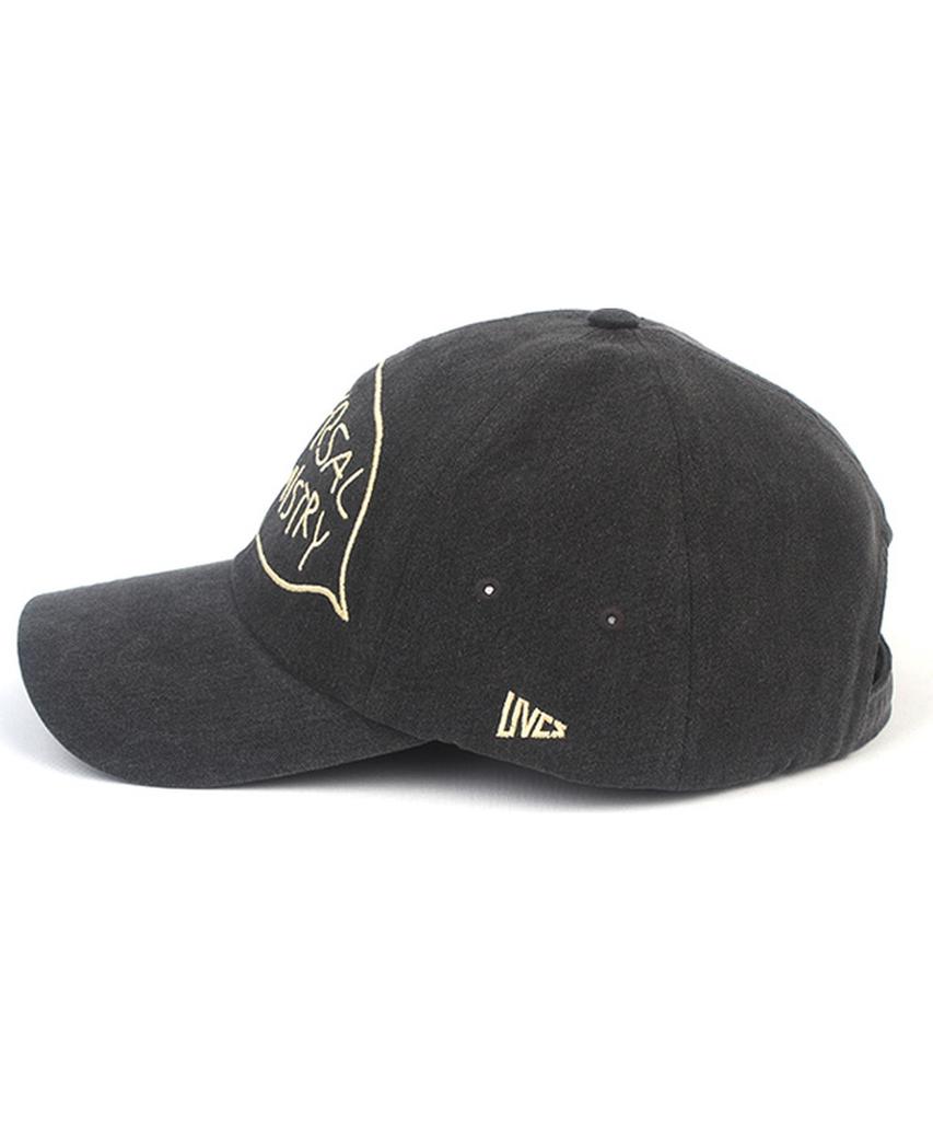Yunibeosyeolkemiseuteuli Big Logo Washing Gray Ballcap