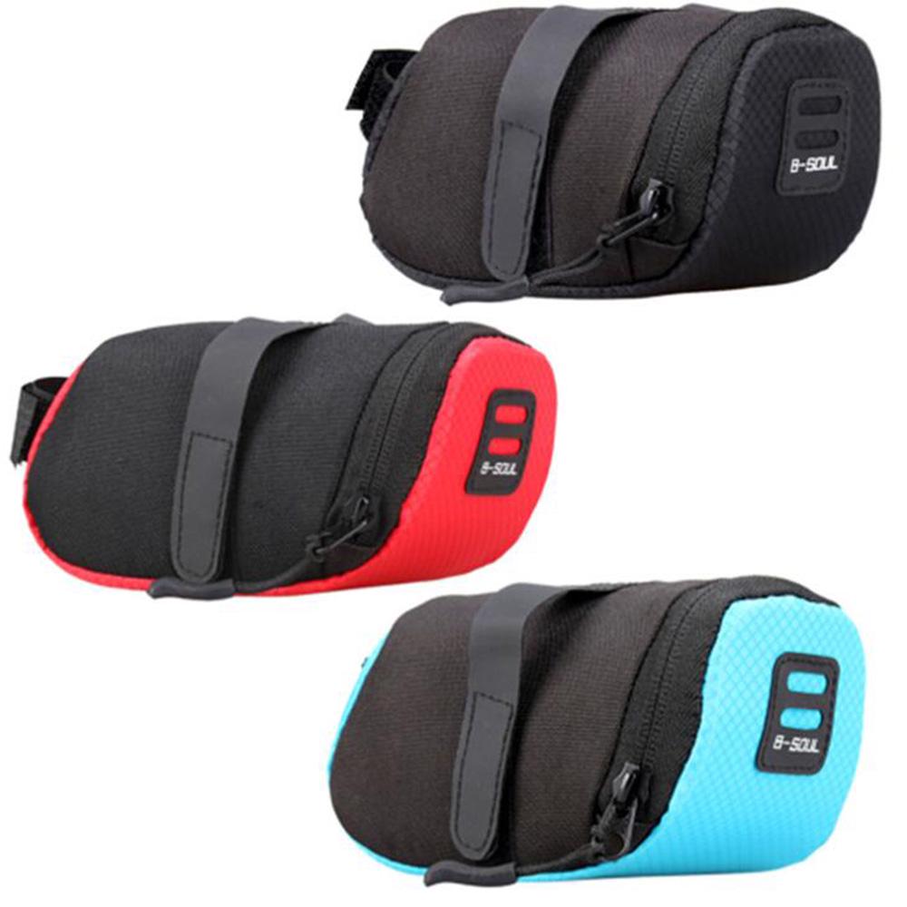 Reflective Bike Saddle Bag Bicycle Tail Rear Seat Cycling Pouch Storage Pannier