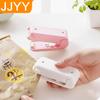 Portable Mini Heat Sealing Machine Household Food Plastic Bag Snacks Sealer Hand Press Operation Kitchen Tool