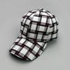 Spring And Summer Plaid British Retro Thousand Bird Grid Classic Baseball Cap Men And Women Retro Sunshade Personality Fashion Versatile